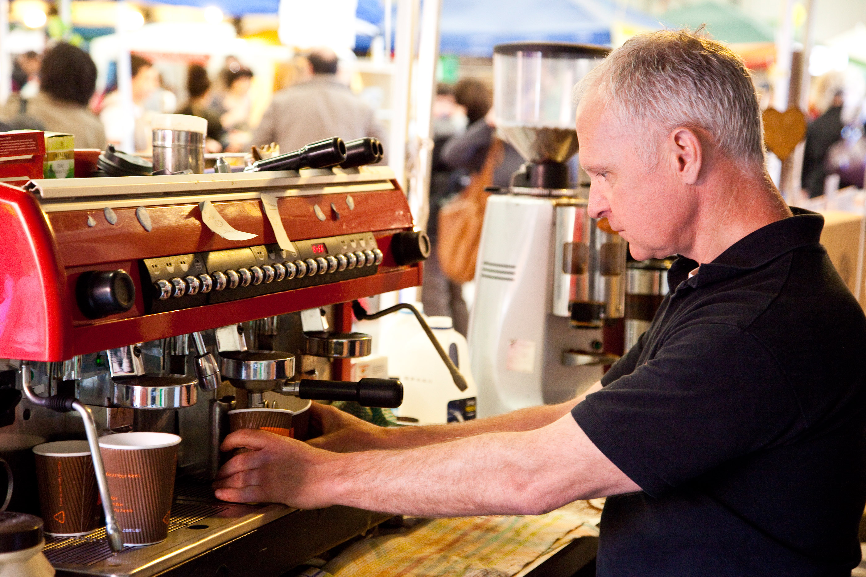 Vespa Espresso Bar Adelaide Showgrounds Farmers Market