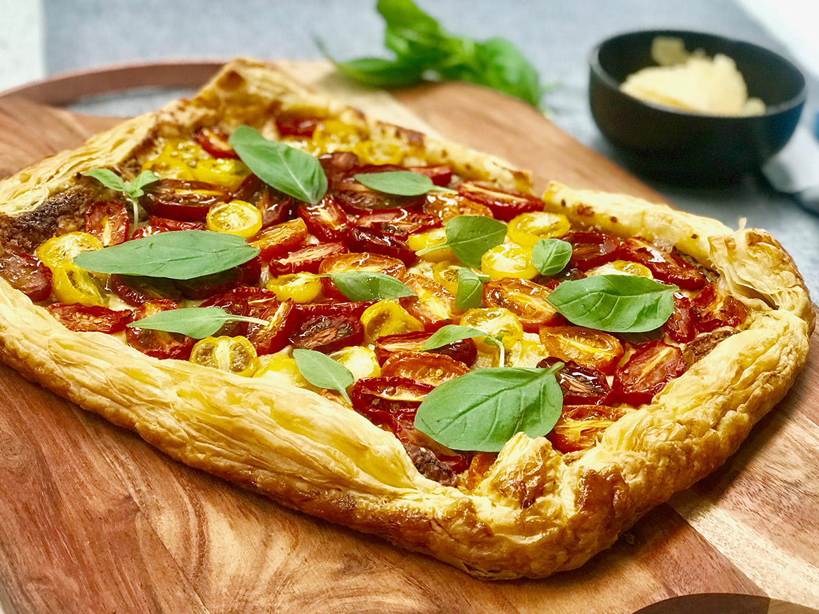 Tomato and Parmesan Tart - Adelaide Showgrounds Farmers Market