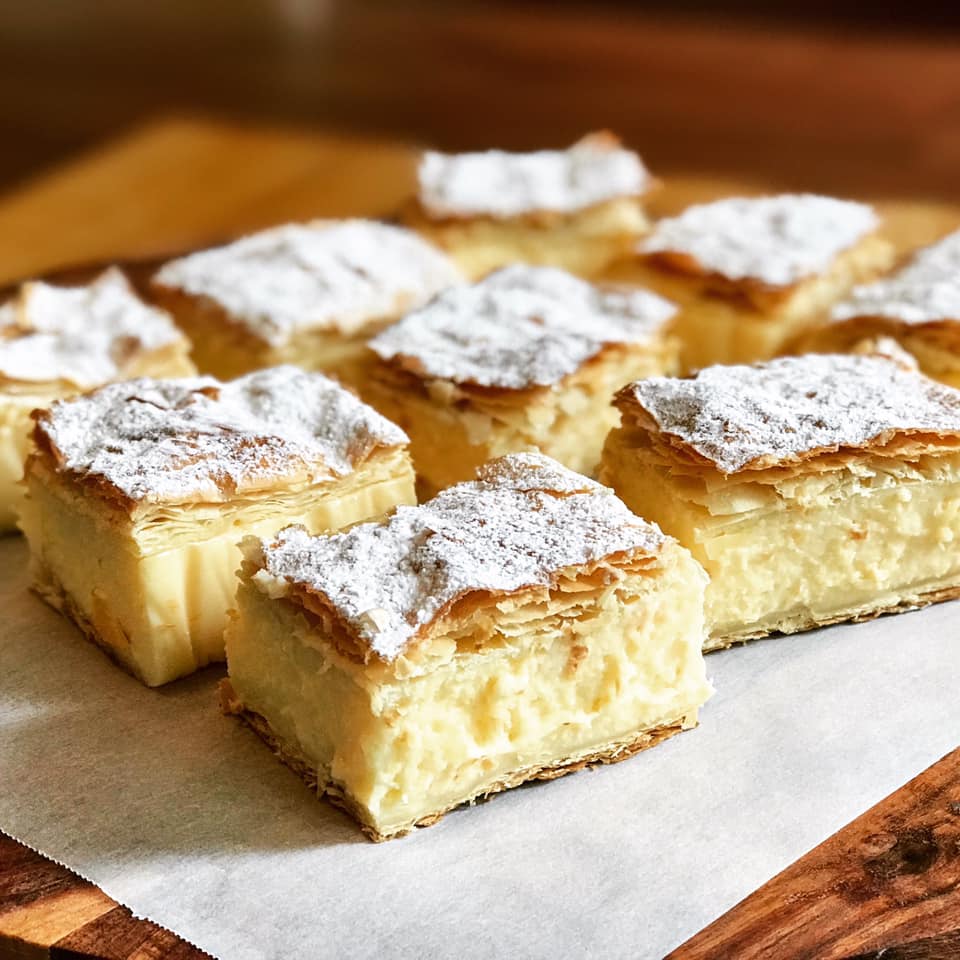 Wattle Seed Infused Custard Slice - Adelaide Showgrounds Farmers Market