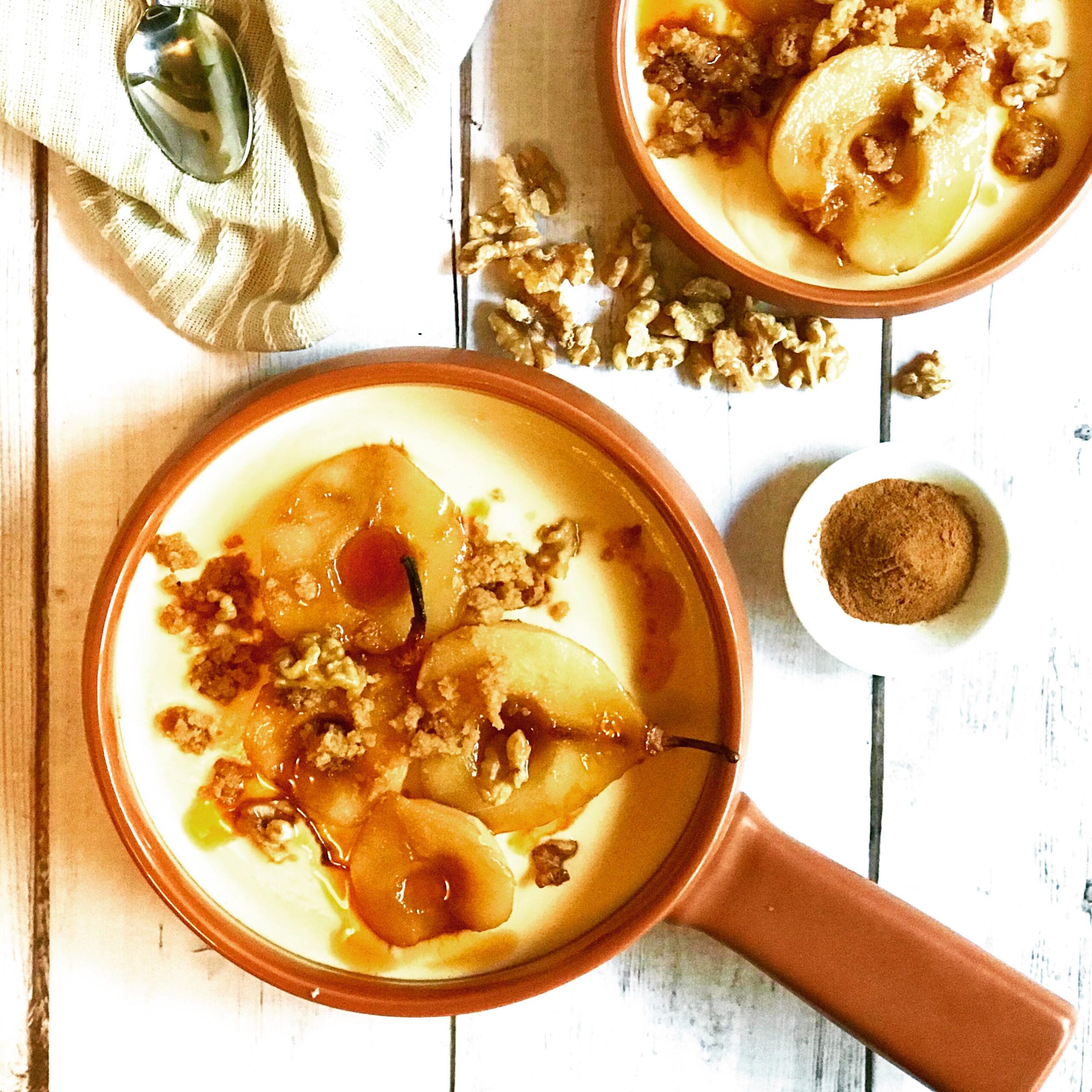 Baked Pears and Custard - Adelaide Showgrounds Farmers Market