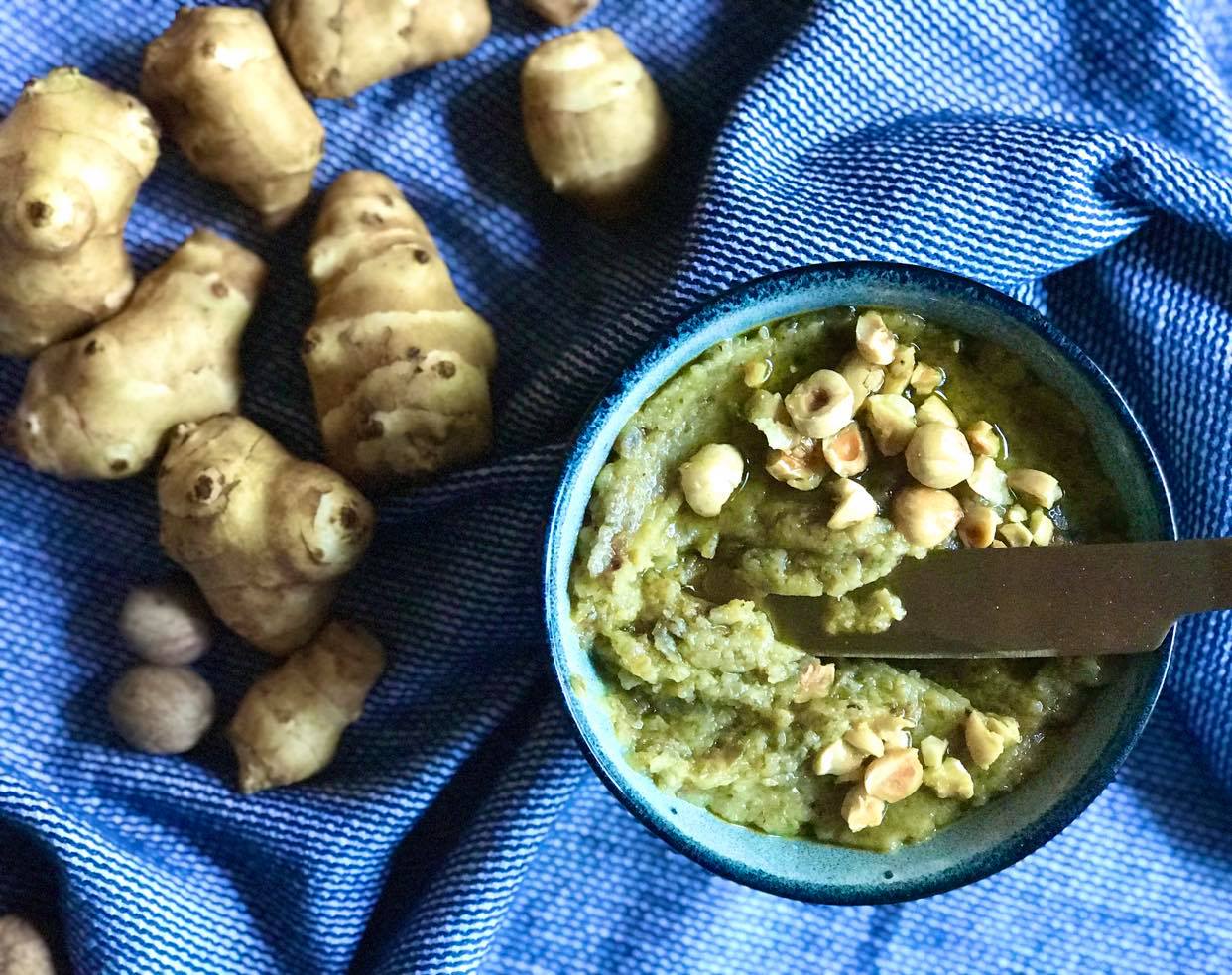 Roasted Jerusalem Artichoke and Garlic Dip Adelaide Showgrounds