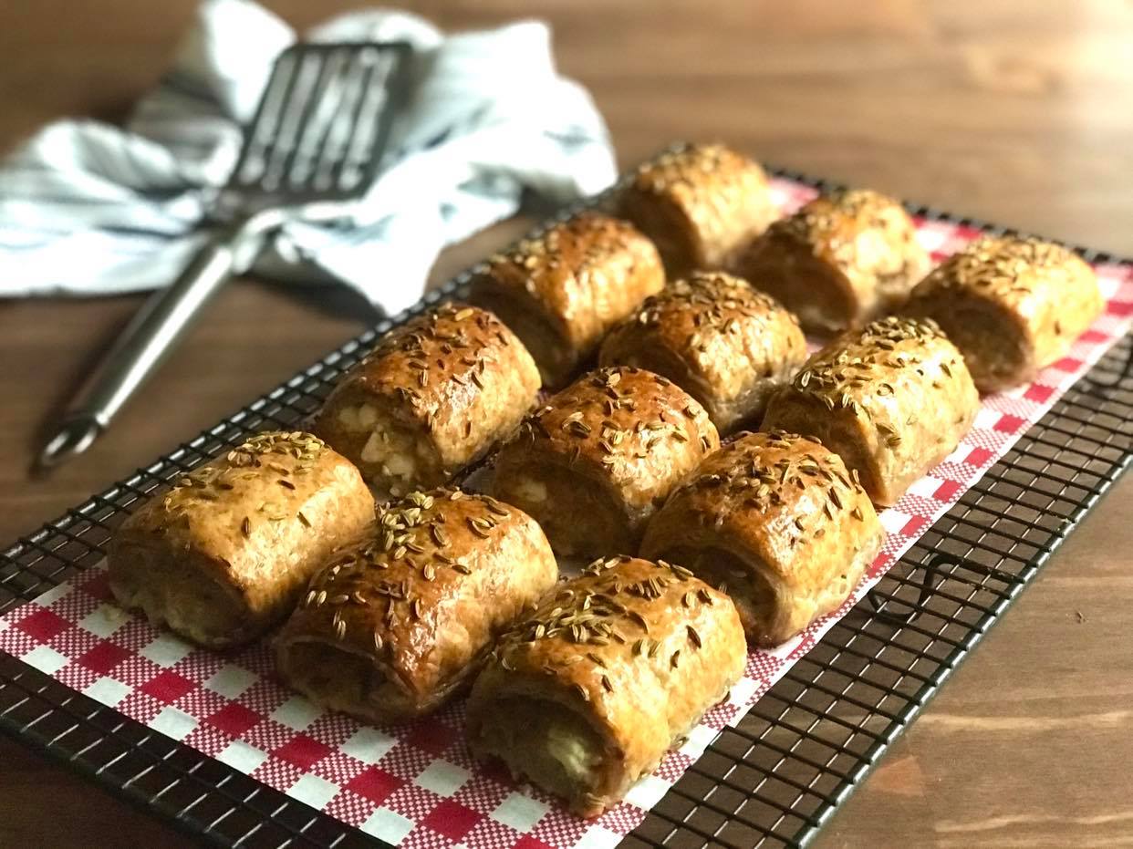 Pork, Pumpkin and Feta Sausage Rolls Adelaide Showgrounds Farmers Market