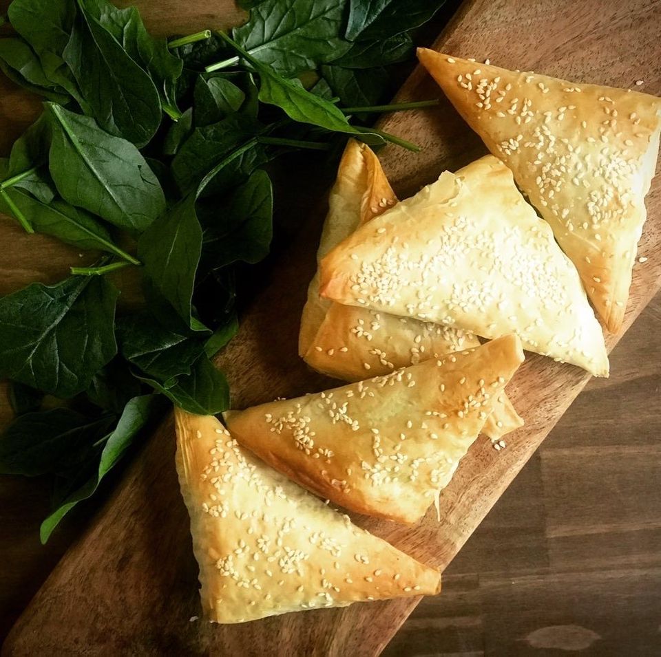 Spinach and Feta Pastries Adelaide Showgrounds Farmers Market